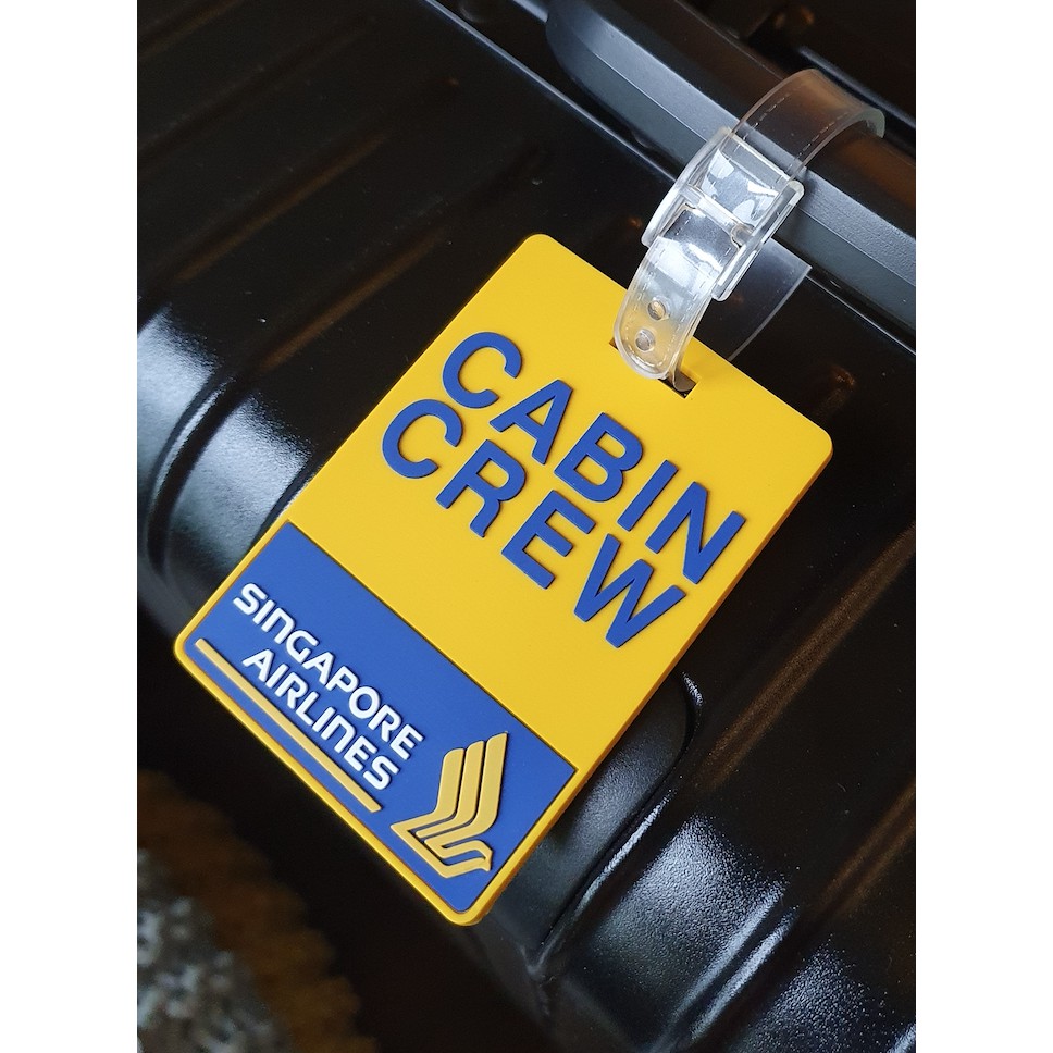 Cabin crew cheap luggage tags