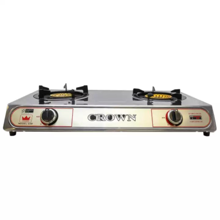 CROWN 318 Tabletop Gas Cooker (PUB) Shopee Singapore