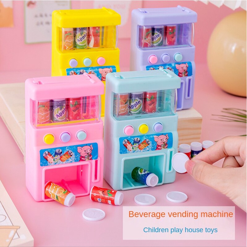 Toy Mini Vending Machine Toy Beverage Machine