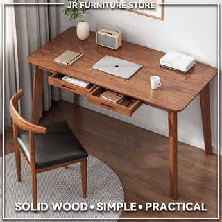 Simple Home Student Solid Wood Leg Study Desk - China Home Table