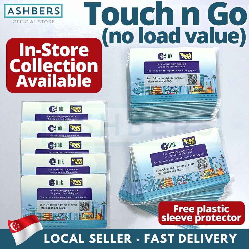 Touch n Go EZlink Card for Malaysia Toll No RM Load Value (Touch and Go ...