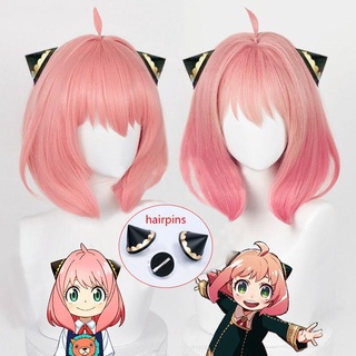 Anime Bocchi The Rock Cosplay Hair Sweet Cute Pink Wig Party Long