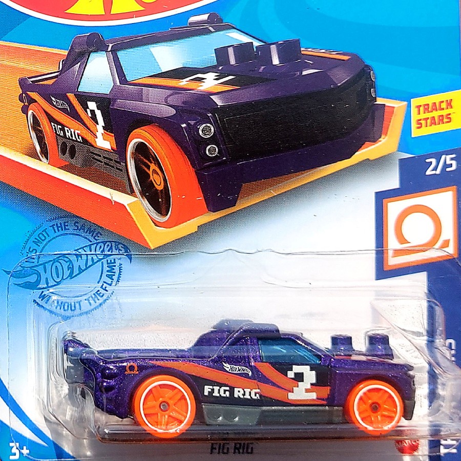 UNGU Hotwheels FIG RIG 2021 Purple 2022 Blue - LEGO BRICK HW RIDE ...