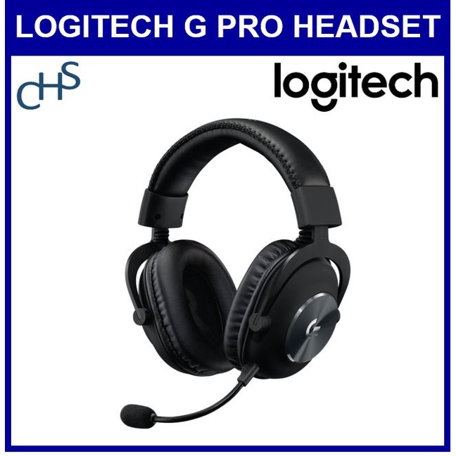 Logitech G Pro Gaming Wired Headset with Passive Noise Cancellation 2 years warranty 981 000814 Shopee Singapore