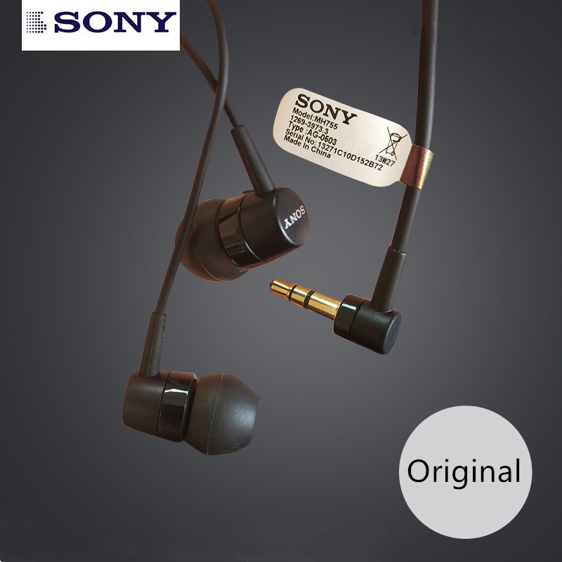 Original Sony MH755 In ear For Sony Earbuds Headset Earphone for SBH20 SBH50 SBH52 Bluetooth Device Shopee Singapore