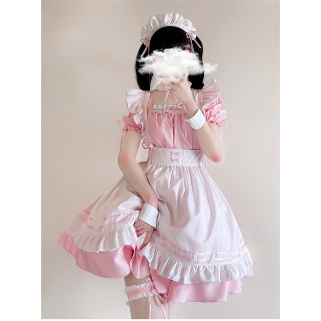Maid Dress Plus Size cosplay Lolita Sweet Girl cosplay Dress Costume ...