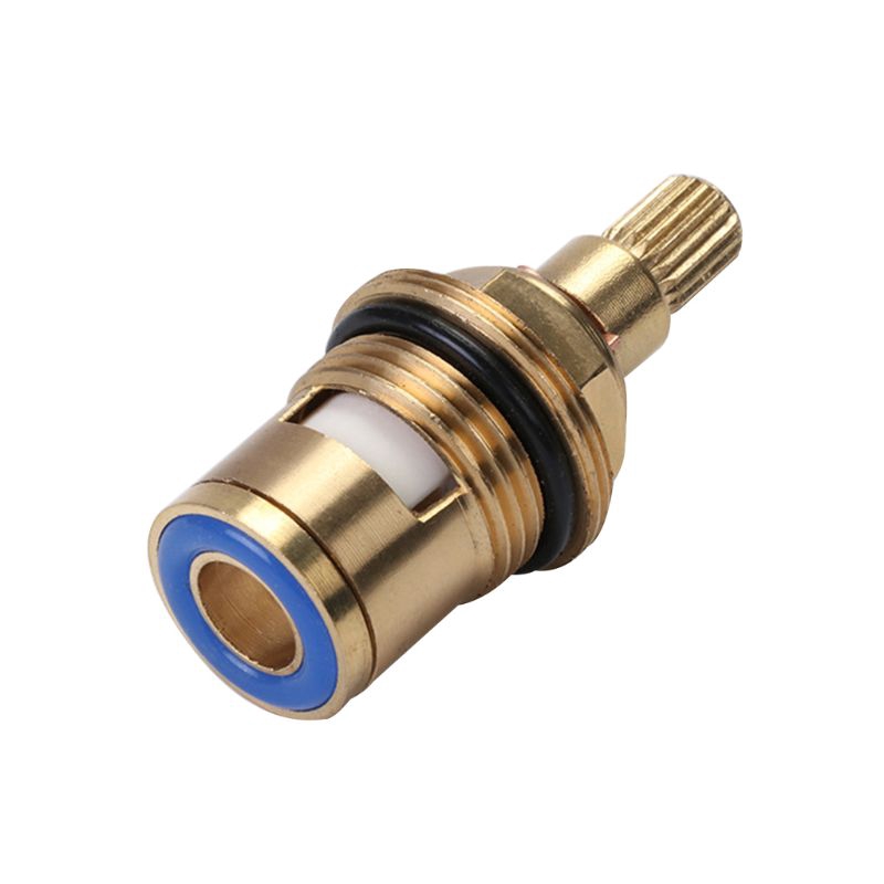 COLO Brass Ceramic Tap Valve Faucet Cartridge Bathroom Hot Cold Water ...