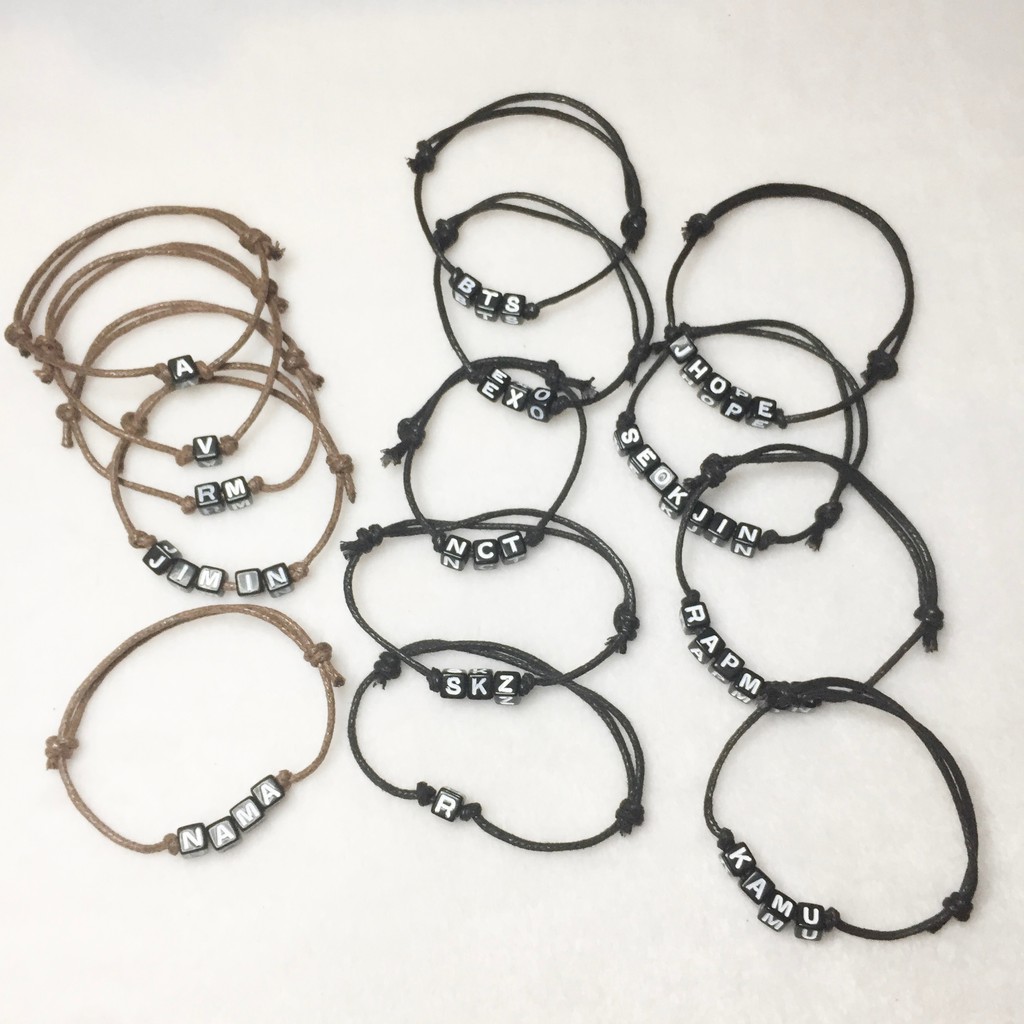 Customized on sale couple bracelets