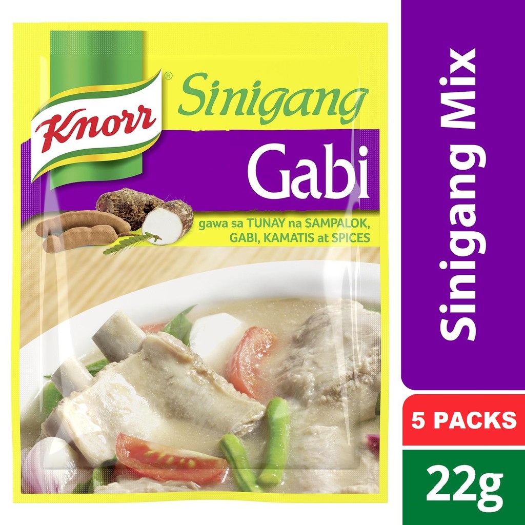 Knorr Sinigang sa Gabi Mix 22g - [6 Packs] | Shopee Singapore