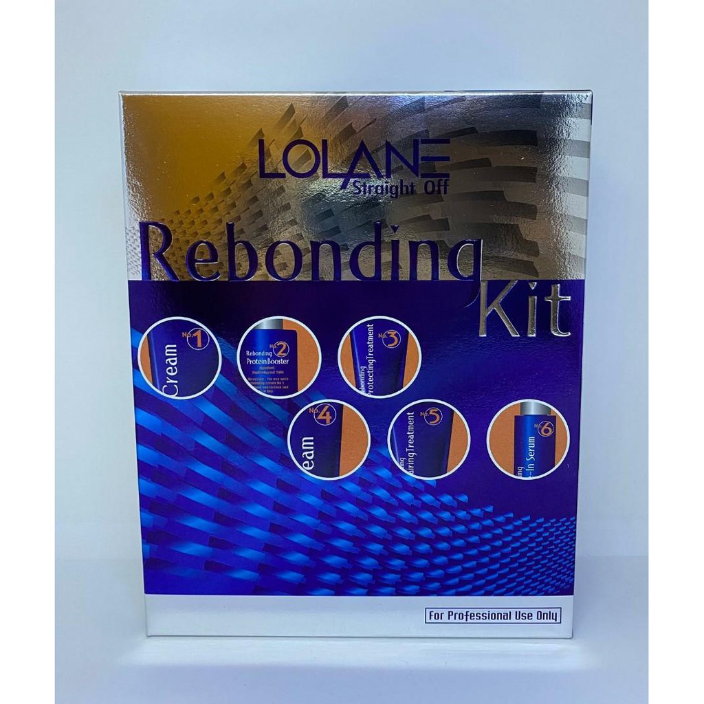Lolane Straight Off Rebonding Kit (L037) Shopee Singapore