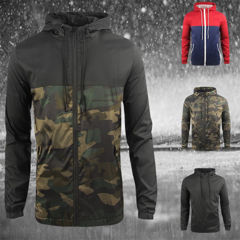 Men's hot sale camouflage coat