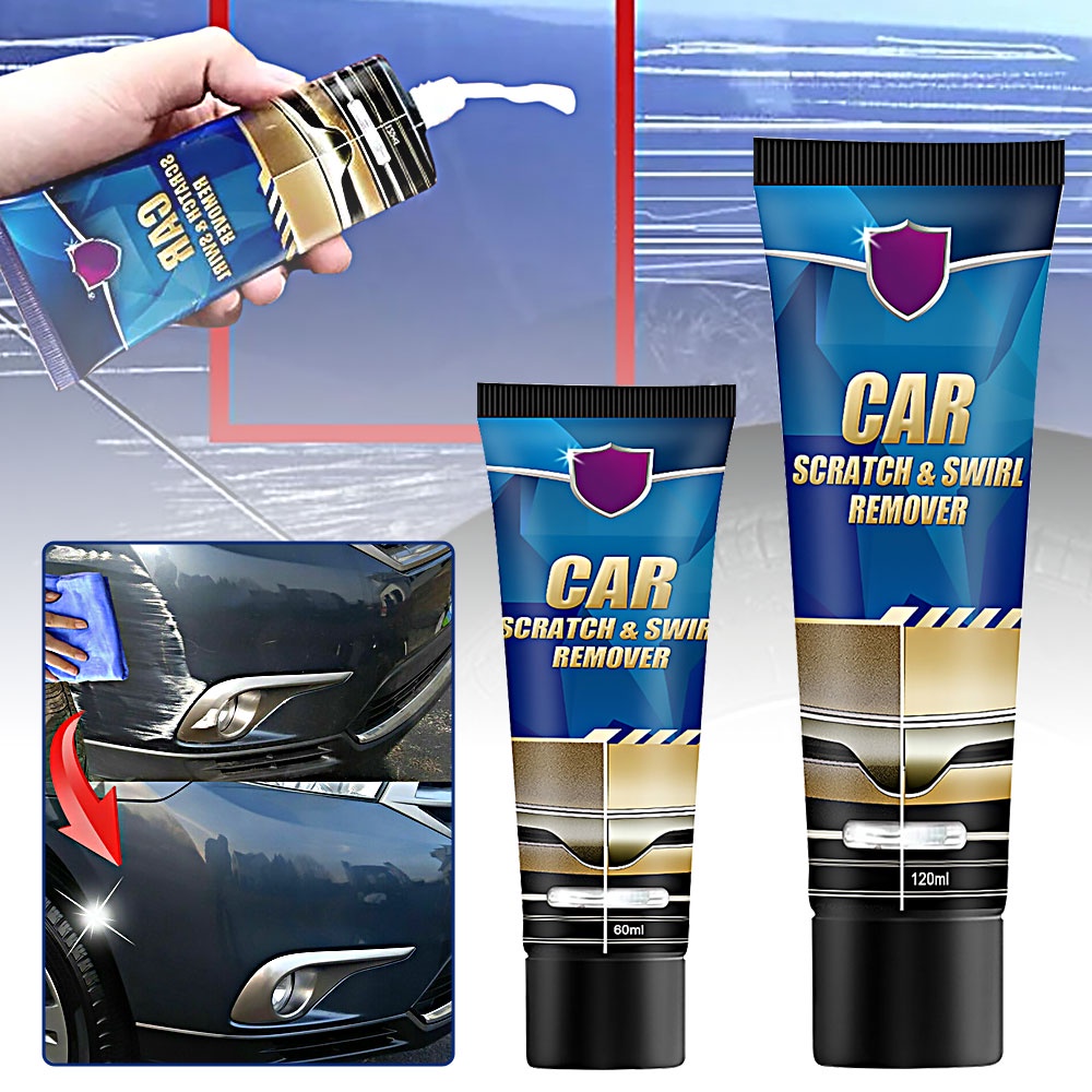 Car Scratch Repair Kit Polishing Wax Cream Paint Scratch Remover Care  60/120ML