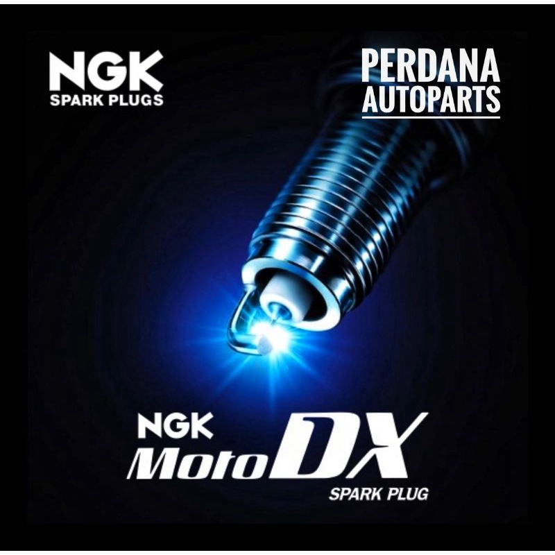 Motorcycle Spark Plug NGK Ruthenium MotoDX Original CR8EDXS, CR9EDXS