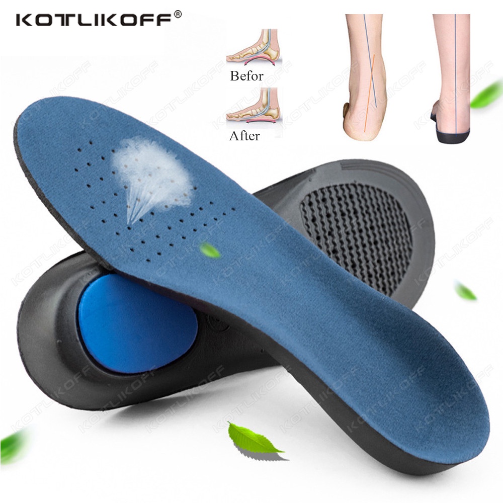 KOTLIKOFF Orthotics Arch Support Insoles Flat Foot Orthopedic Valgus ...
