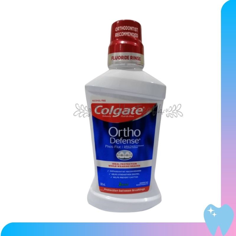 Colgate ortho defense phos flur Exp09/25 ortho rinse mouthwash
