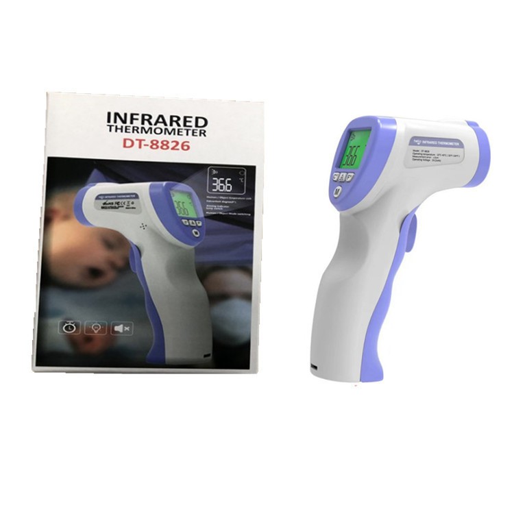 ♂ DT8826 human body infrared electronic thermometer forehead