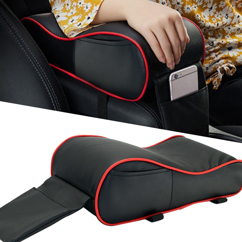 Auto Accessories Car Armrest Pad Cover Center Console Box PU Leather Cushion Mat