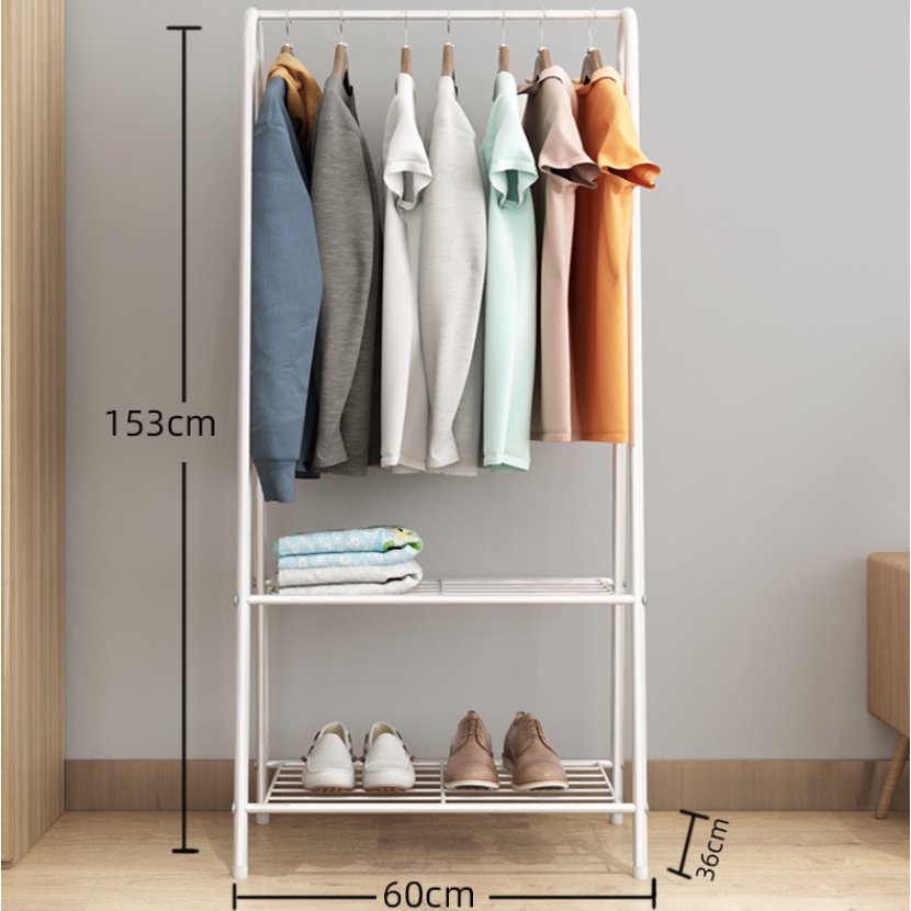 Clothes Clothes Hanger Floor Bedroom Coat Rack Household Clothes Hanger ...