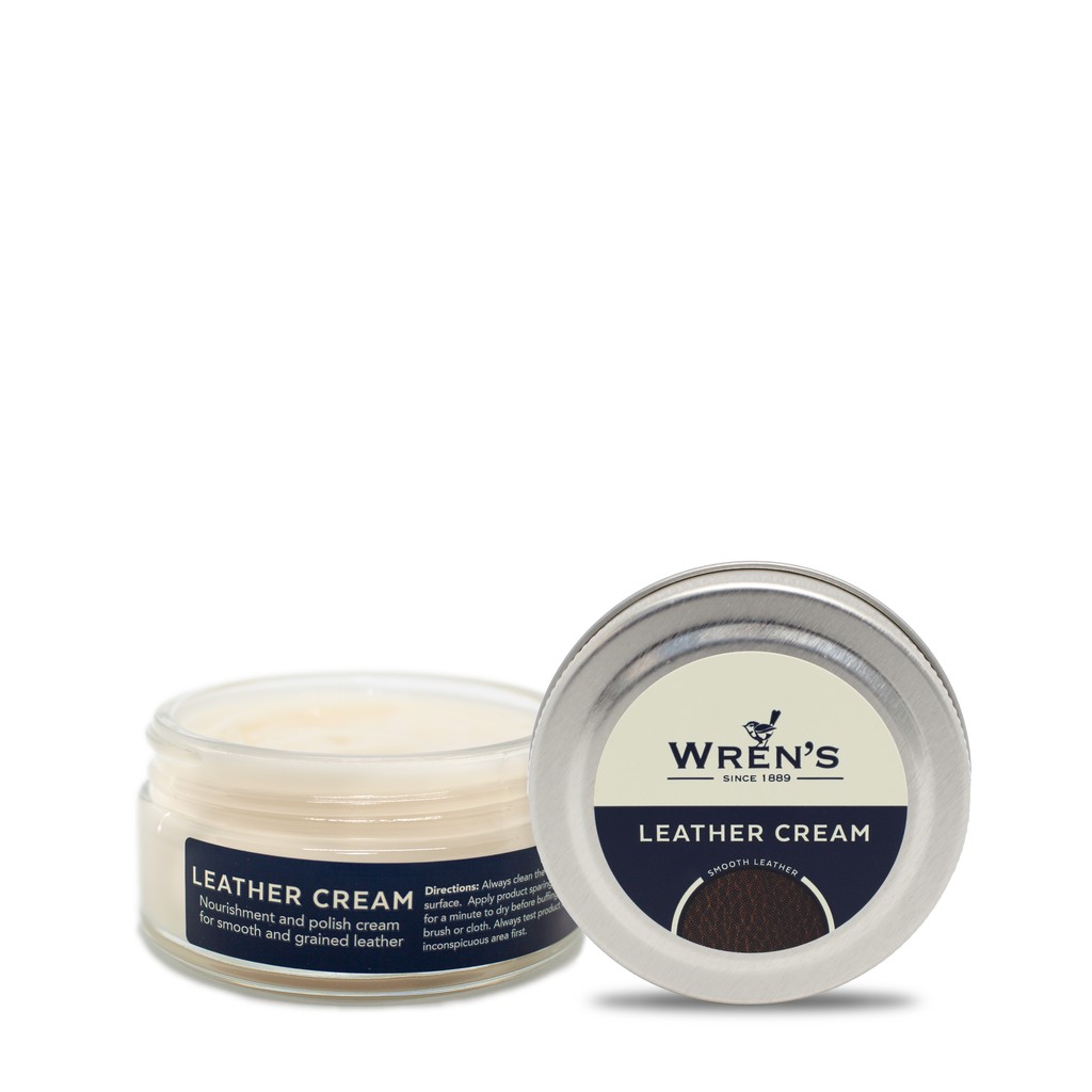 Wren's leather cream top