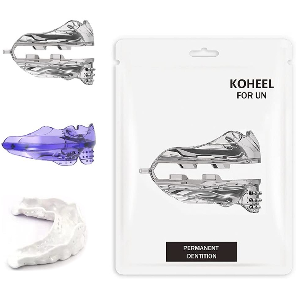 KOHEEL UN Braces Teeth, Teeth Straightener for Underbite, Orthodontic ...