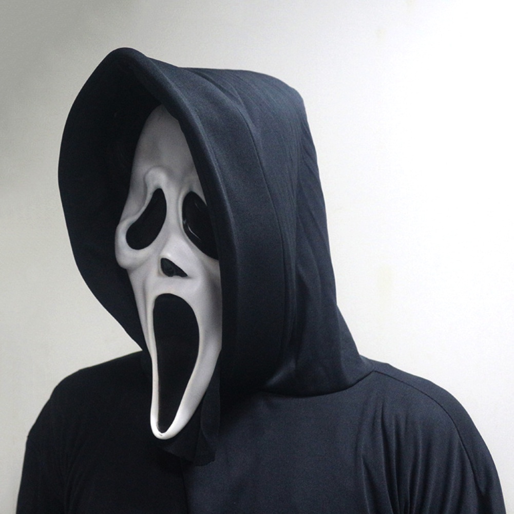 Halloween Ghost Face Masks Variety Face Mask Vampire Spreader Demon ...