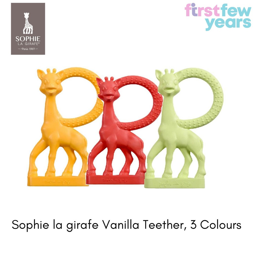 Sophie the giraffe store vanilla teether