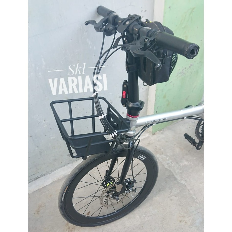 Folding Bike Basket Front Rack Front Rack Bicycle Rack Bicycle Basket model Basketball Hoop Folding Bike Bracket Shopee Singapore