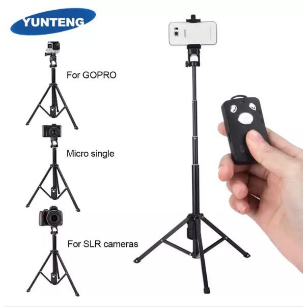 YunTeng 1688 Bluetooth Tripod Selfie Stick (Singapore Seller