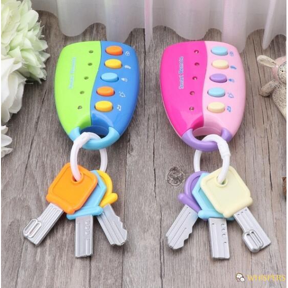 VD ❀New Car Key Toy kids Musical Keys Baby´s Sound and Light Pretend Toy
