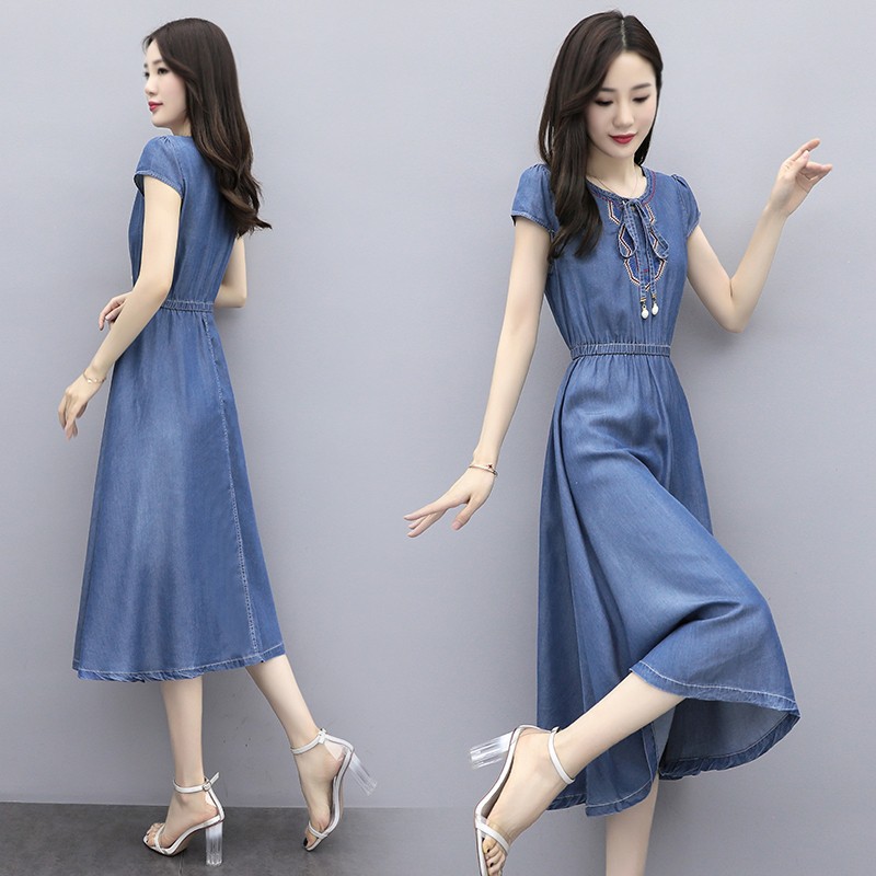 Denim dress outlet for dinner