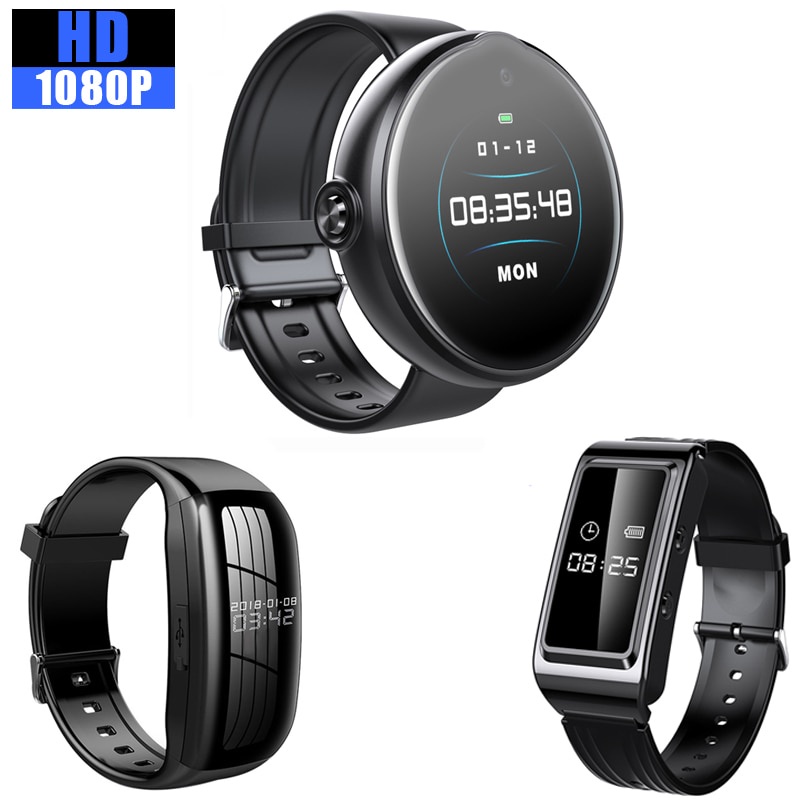 2024 New V10 D5 D6 HD 1080P Digital Watch Mini Camera Wearable ...