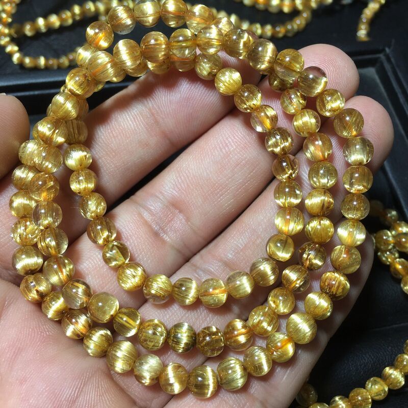 Natural crystal titanium crystal the mythical wild animal