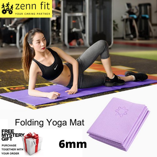 Zenzimat | Eco-Friendly, Foldable & Anti-Slip Yoga Mat | Yoga anywhere