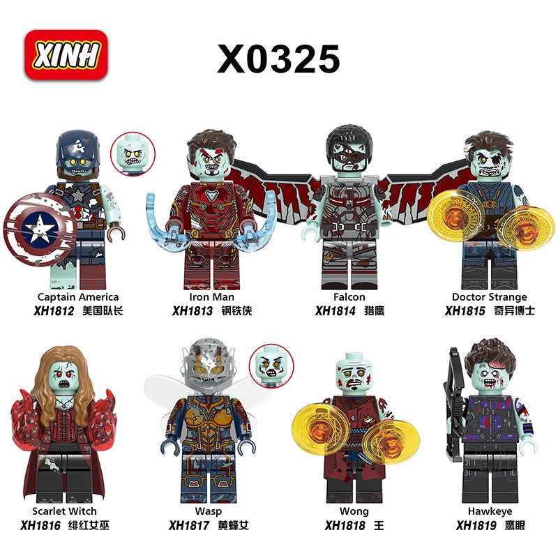 Lego iron cheap man zombie