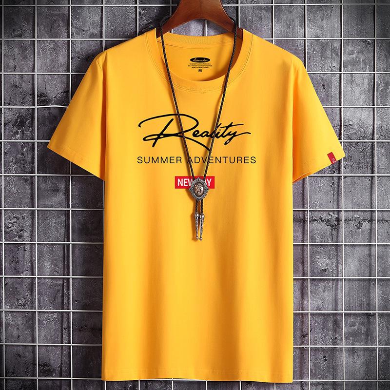 t shirt 5XL Men's Clothing Casual Summer Short Sleeve Cotton Shirt Tshirt  men shirt T shirt  OT1120554