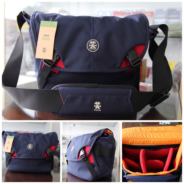 Crumpler Seven milion Bag (Navy) | Shopee Singapore