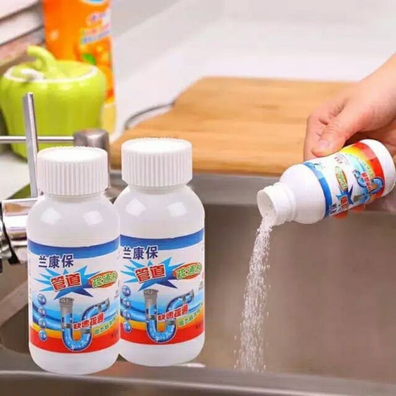 Sink Clogged Pipe Drain Clearing Powder Toilet Anti-Clog Powder Drain ...
