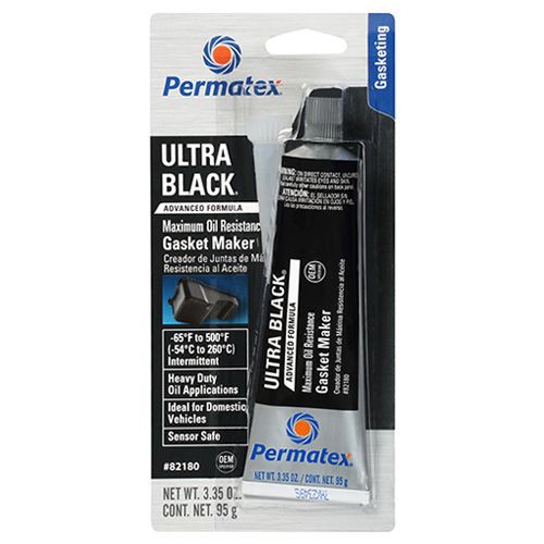 Permatex Ultra Black Maximum Oil Resistance Rtv Silicone Gasket Maker ...