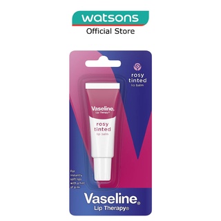 Vaseline Lip Therapy 0.25 Oz / 7g 3 Pack Bundle - Original, Rosy Lips &  Cocoa Butter with box