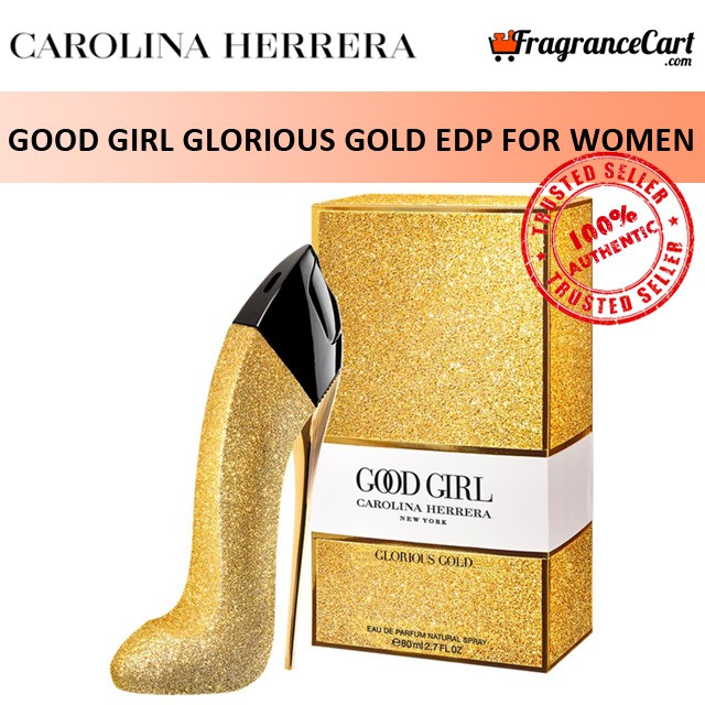 Carolina Herrera Good Girl Glorious Gold Collector Edition EDP for Women 80ml Tester Eau de Parfum 100 Authentic Shopee Singapore