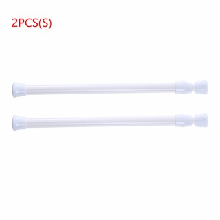 2PCS Tension Rod Spring Curtain Rods Expandable Curtain Rod Spring