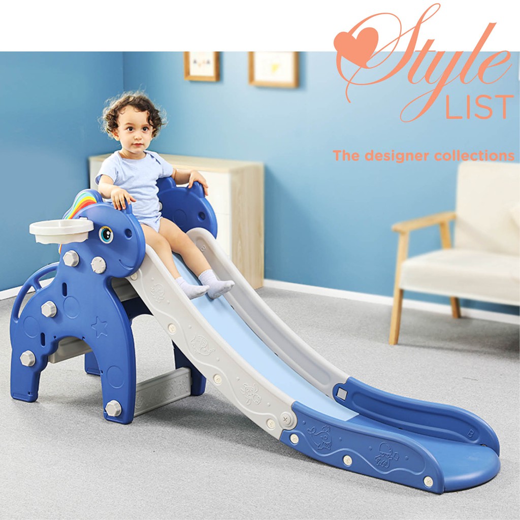 (LOCAL READY STOCK / 1-3 DAYS DELIVERY) Unicorn 170cm Indoor Slide ...