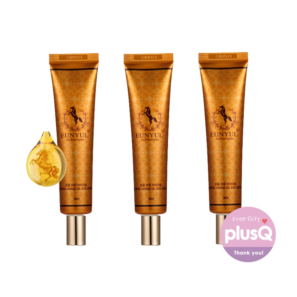 [EUNYUL] Horse Oil Eye Cream 30g*3ea (Wrinkle Care / Moisturizing