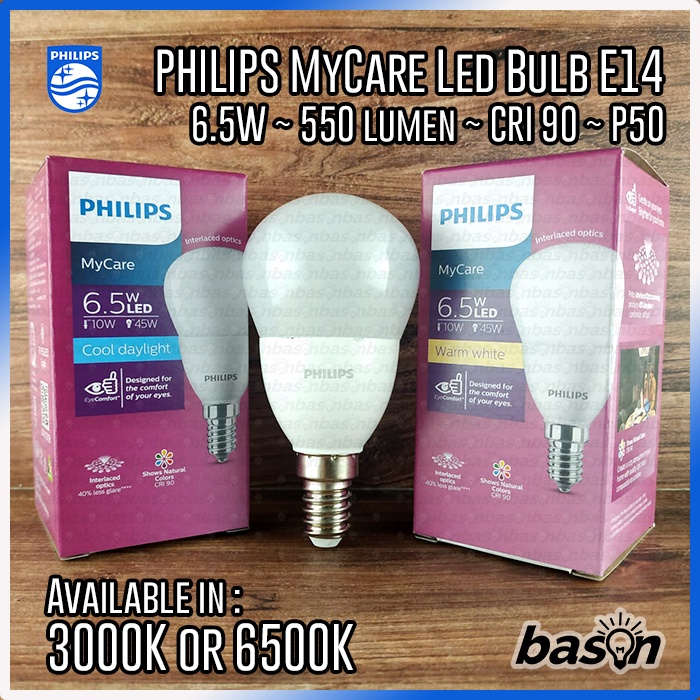 Philips Smart 6.5w E14 LED Hue Bulb