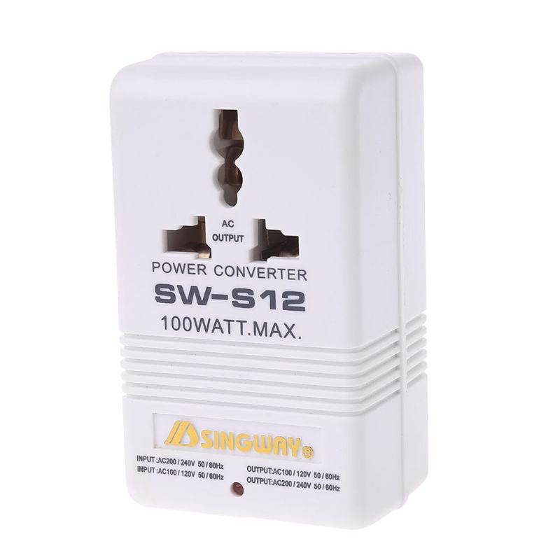 RR Voltage Converter 100W 110V/120V to 220V/240V Step-Up&Down Voltage