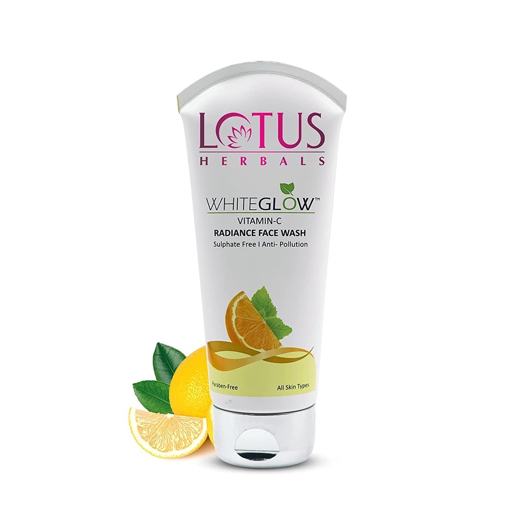 Lotus Herbals WhiteGlow Vitamin C Radiance Face Wash For Dark Spots