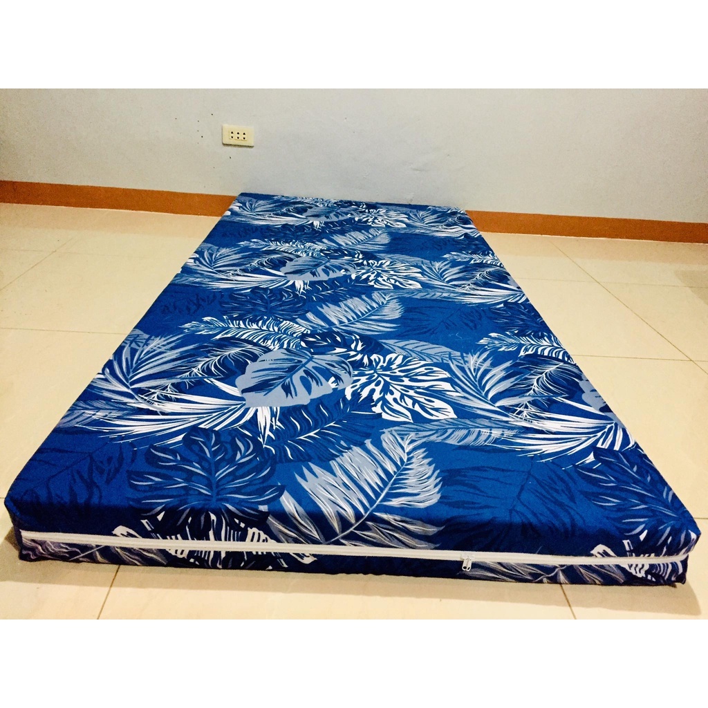 2 Inches Thick Bed Foam Cover/Mattress Cover with Zipper [COVER ONLY