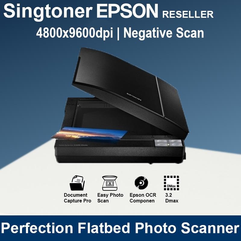 [Local Warranty] Epson Perfection V370 Flatbed Photo Scanner V 370