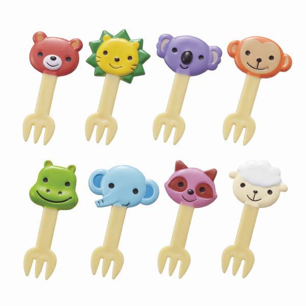 Bento Food Picks - Piekser für Kinder | Häppchen, 8er Set