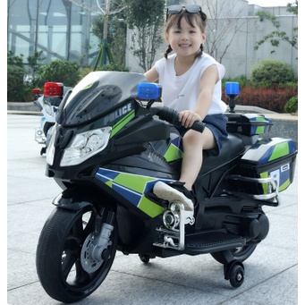 Battery operated police discount bike